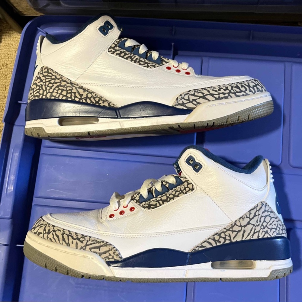 Nike Air Jordan 3 Retro True Blue 2016 Size 9.5 (854262-106) Og